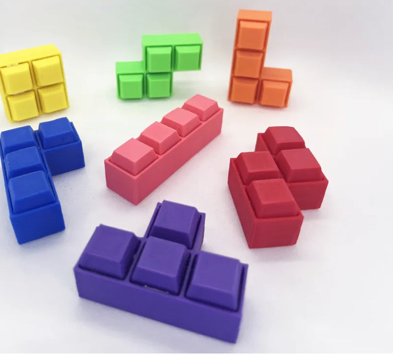 Tetris clickers fidgets