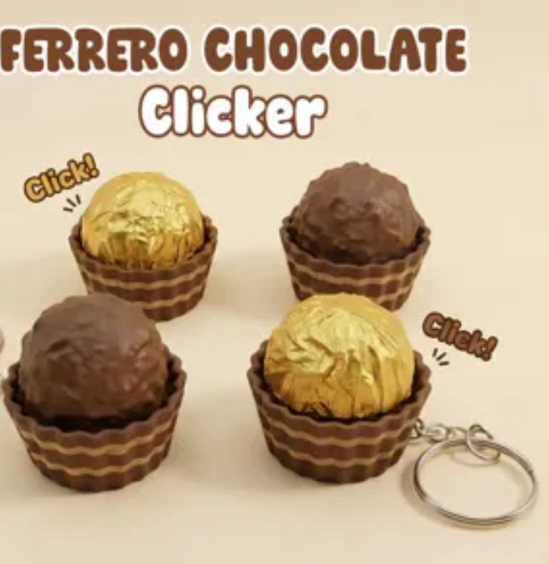 Ferrero chocolate clicker, fidget