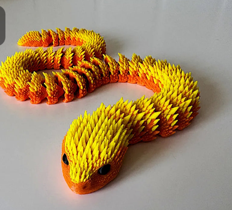 Spiked Articulated Snake