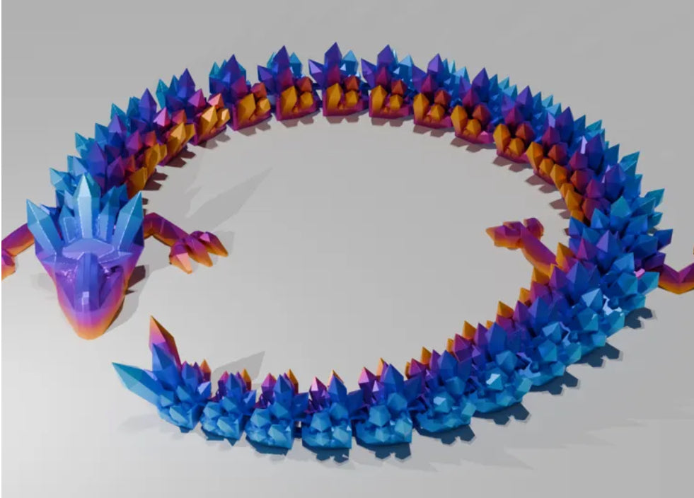 Crystal dragon